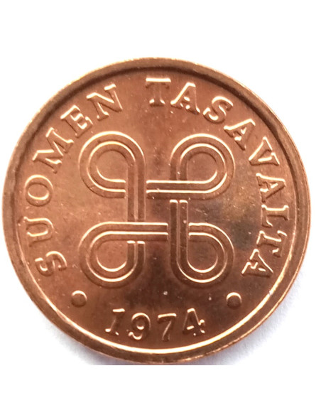 Moneta Finlandia 5 Penni 1985