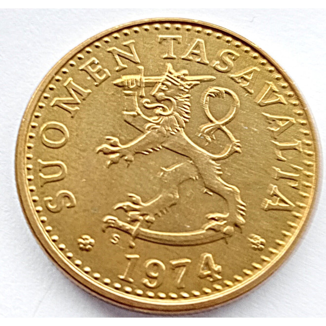 Moneta Finlandia 10 Penni 1985