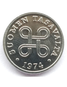 Moneta Finlandia 5 Penni 1985