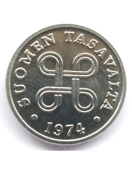 Moneta Finlandia 5 Penni 1985