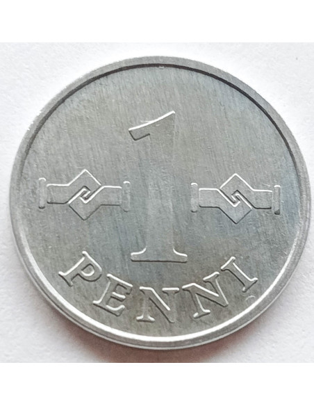 Moneta Finlandia 5 Penni 1985