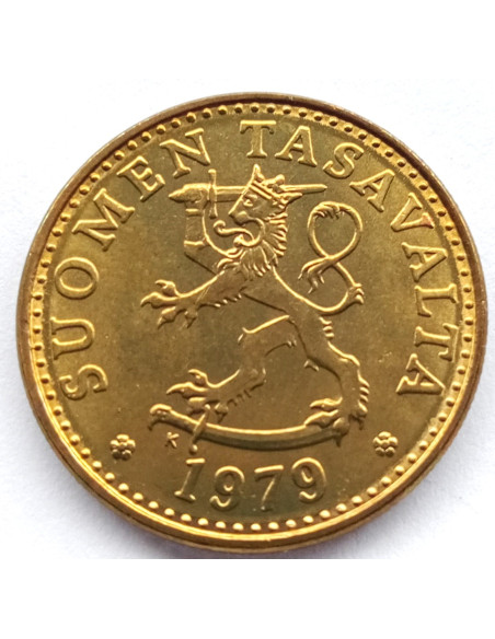 Moneta Finlandia 10 Penni 1985