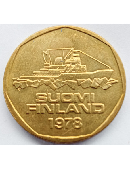 Moneta Finlandia 5 Marka1985