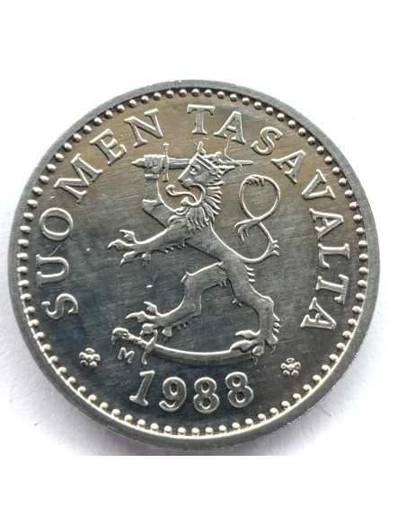 Moneta Finlandia 10 Penni 1985