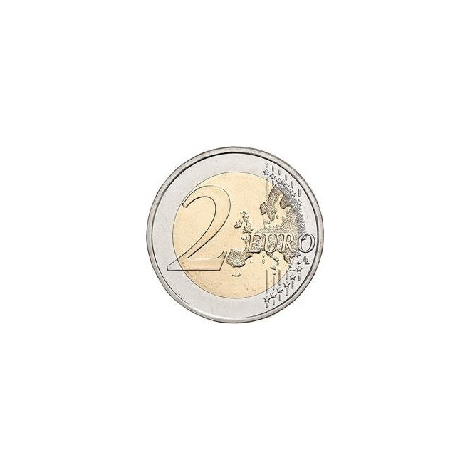 Rewers monety Luksemburg 2 euro 2007 50lecie Traktatu Rzymskiego Luksemburg