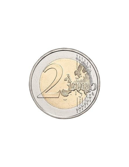 Rewers monety Luksemburg 2 euro 2007 50lecie Traktatu Rzymskiego Luksemburg