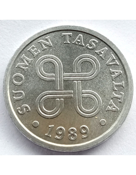 Moneta Finlandia 5 Penni 1985