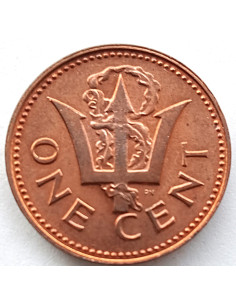 Moneta Barbados 1 Cent 1973 2