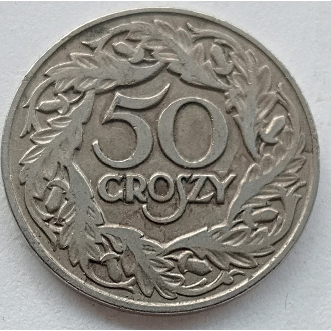 Moneta 50 Groszy 1923