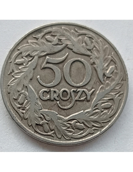 Moneta 50 Groszy 1923