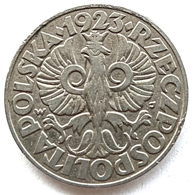 Moneta 50 Groszy 1923