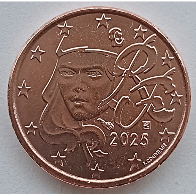 Moneta Francja 1 Euro Cent 1999