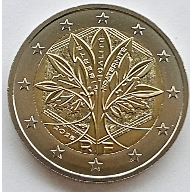 Moneta Francja 2 euro 2007 50-lecie Traktatu Rzymskiego (Francja)