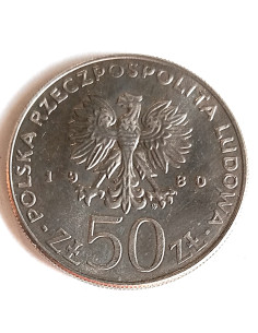 Moneta 50 Złotych 1980 Kazimierz I Odnowiciel 2