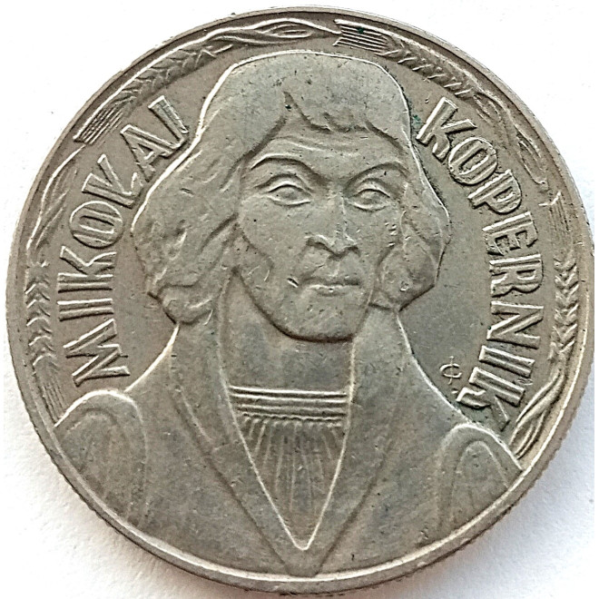 Moneta 10 Złotych 1968 Mikołaj Kopernik