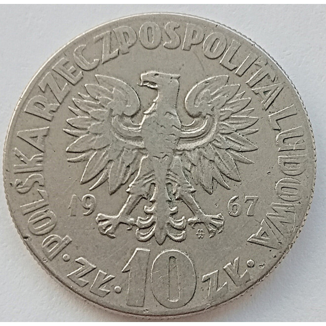 Moneta 10 Złotych 1969 Mikołaj Kopernik