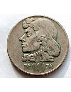 Moneta 10 Złotych 1971 Tadeusz Kościuszko