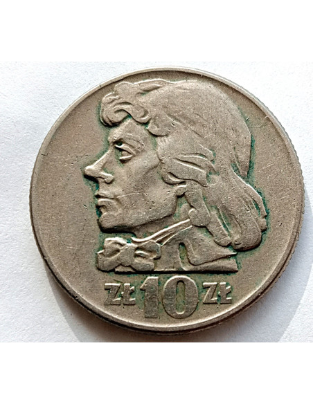 Moneta 10 Złotych 1971 Tadeusz Kościuszko