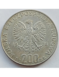 Moneta 200 Złotych 1976 XXI Letnie Igrzyska Olimpijskie 2