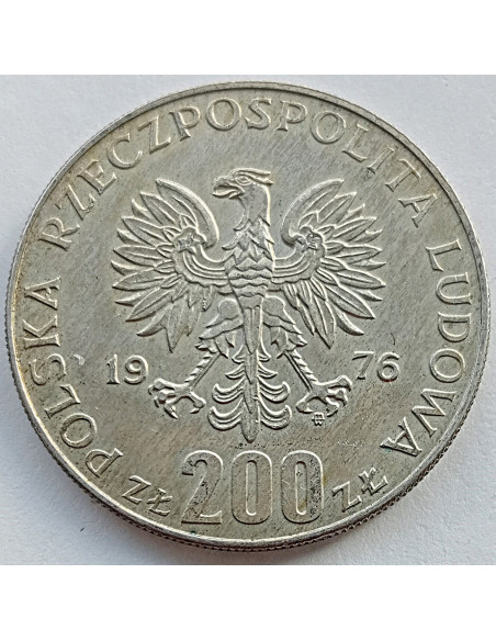 Moneta 200 Złotych 1976 XXI Letnie Igrzyska Olimpijskie