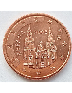 Moneta Hiszpania 5 Euro Cent 2012