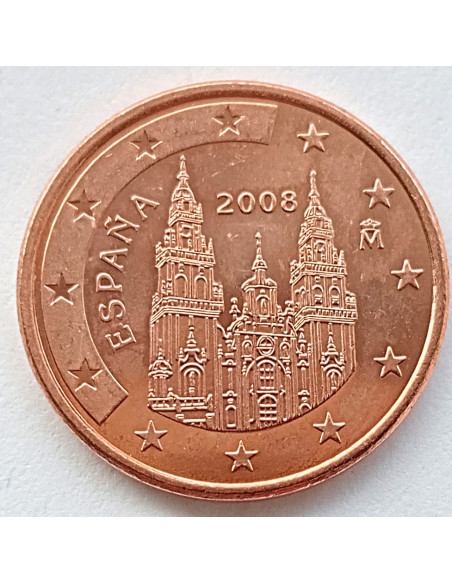 Moneta Hiszpania 5 Euro Cent 2012