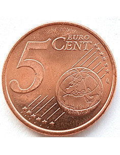 Moneta Hiszpania 5 Euro Cent 2012 2