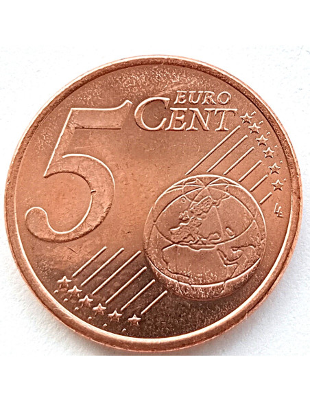 Moneta Hiszpania 5 Euro Cent 2012