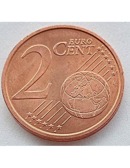 Moneta Hiszpania 2 Euro Cent 2012