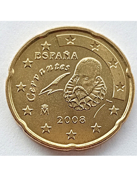 Moneta Hiszpania 20 Euro Cent 2012