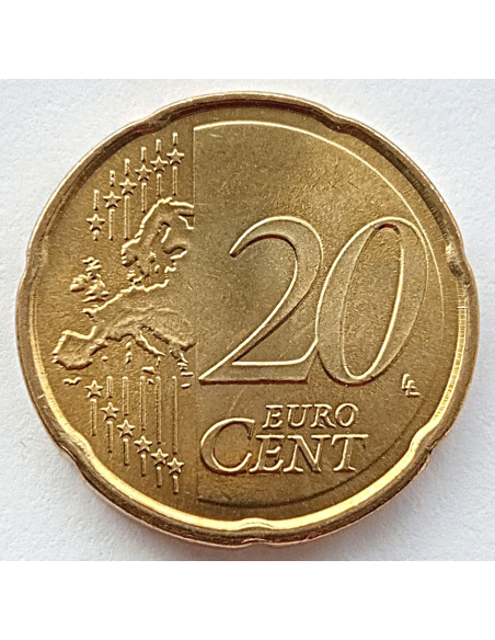 Moneta Hiszpania 20 Euro Cent 2012