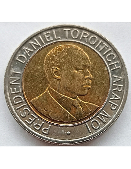 Moneta Kenia 20 Szylingów 1998