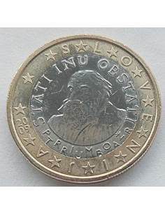 Moneta Słowenia 1 Euro 2007