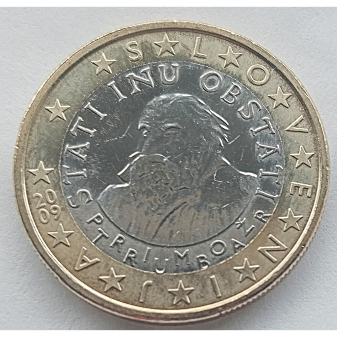 Moneta Słowenia 1 Euro 2007