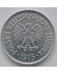 Moneta 1 Złoty 1975