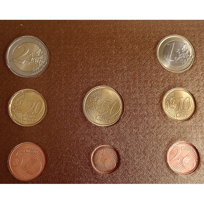 Moneta Watykan Różne euro zestaw menniczy 2011