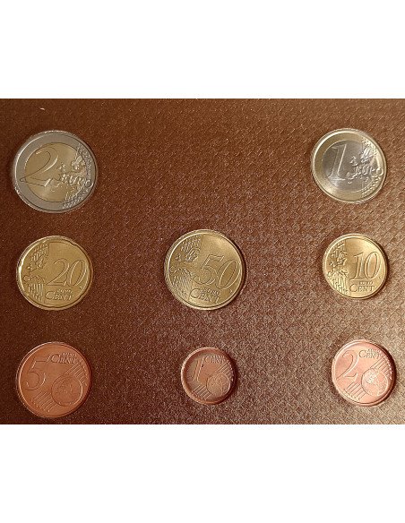 Moneta Watykan Różne euro zestaw menniczy 2011