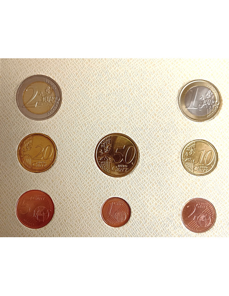 Moneta Watykan Różne euro zestaw menniczy 2011