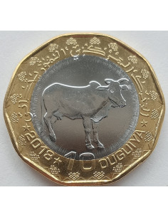 Moneta Madagaskar 50 Ariary 2005