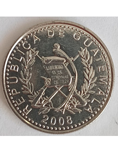 Moneta Gwatemala 10 Centavo 2010 2