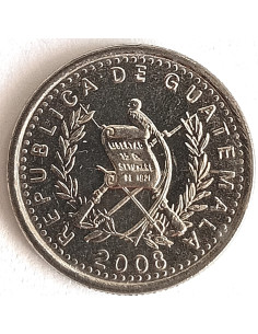 Moneta Gwatemala 5 Centavo 2010 2