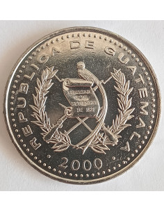 Moneta Gwatemala 25 Centavo 2000 2