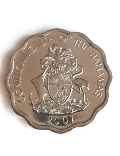 Moneta Belize 5 Centów 2009 2