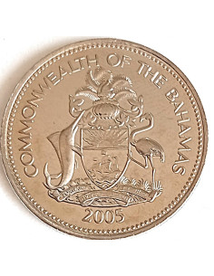 Moneta Belize 5 Centów 2009 2