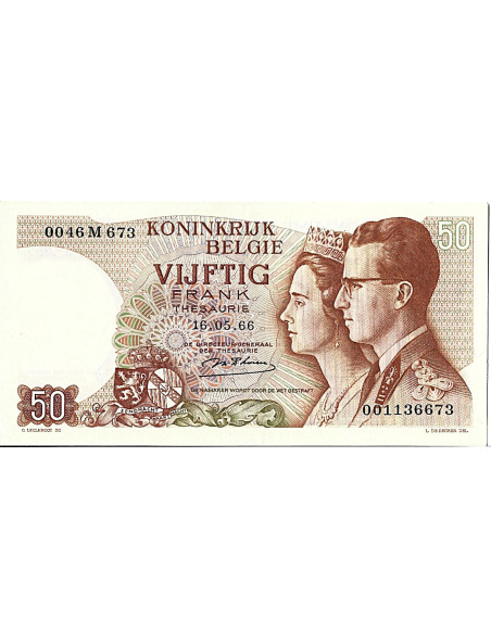 Banknot Belgia 100 Frank 1995 - UNC