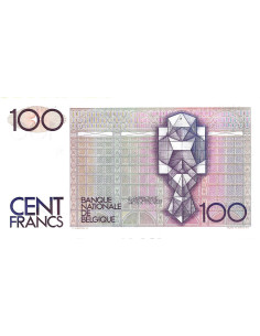 Banknot Belgia 100 Frank 1986 - UNC 2