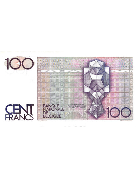 Banknot Belgia 100 Frank 1986 - UNC
