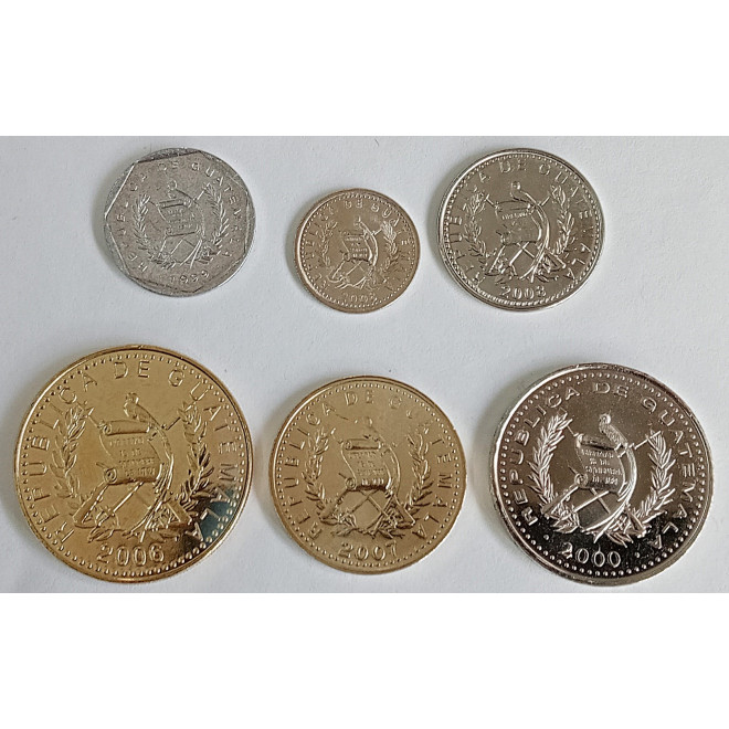 Moneta Gwatemala 1 Quetzal 2008