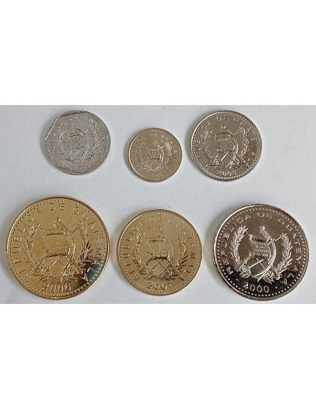 Moneta Gwatemala 1 Quetzal 2008