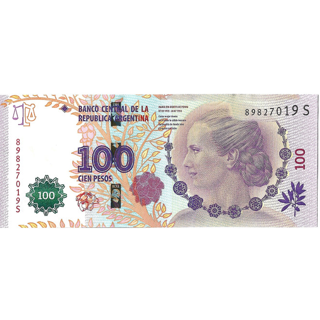 Banknot Argentyna 500 Austral 1990 - UNC